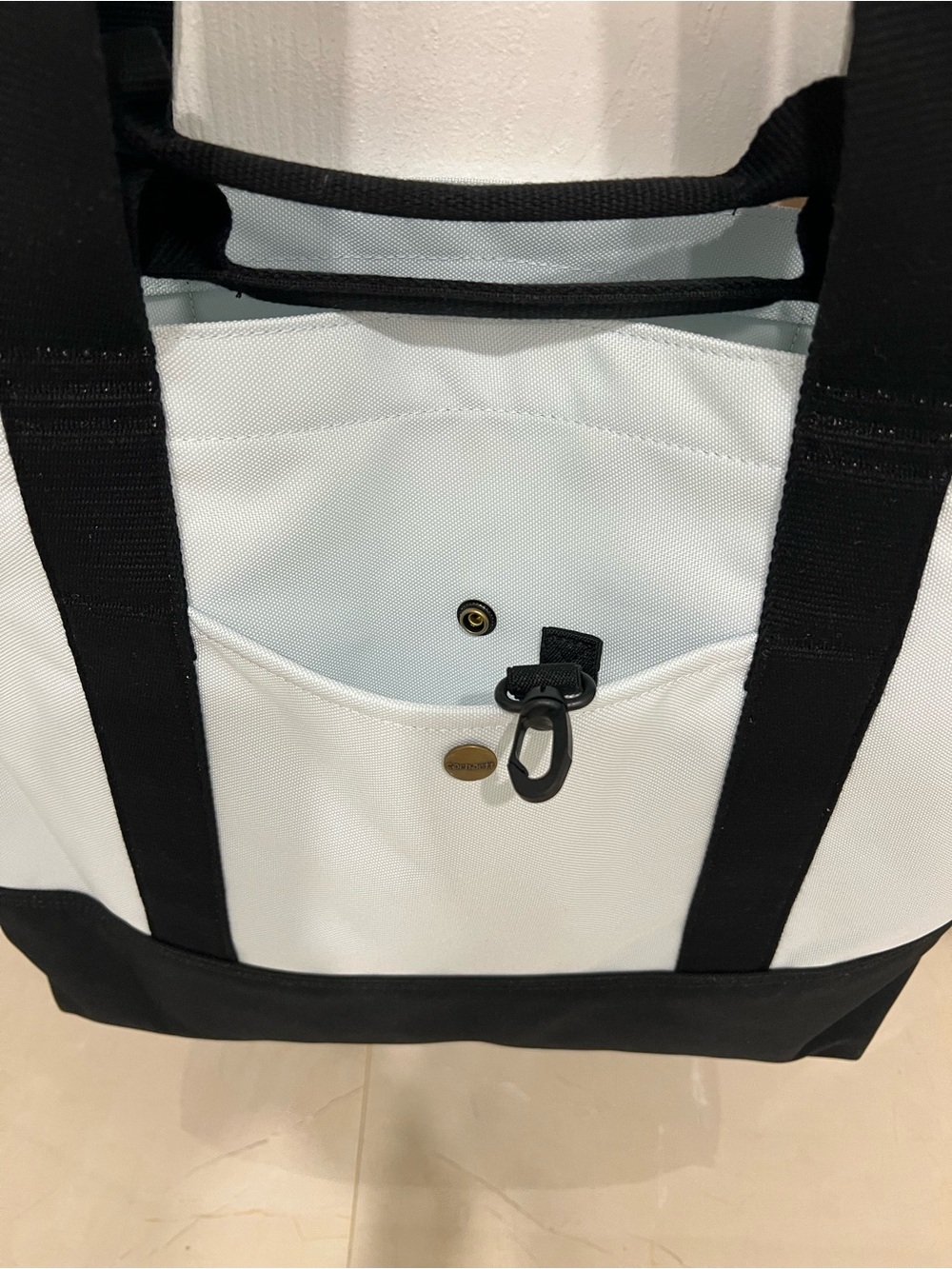 Carhartt White & Black Canvas Tote Bag 18L - Picture 8 of 12